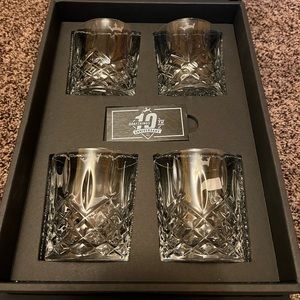 Draftkings Glassware 10th Anniversary Set of 4